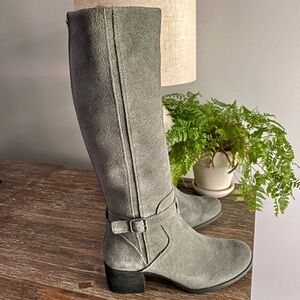 UGG Tall Gray Suede Boots